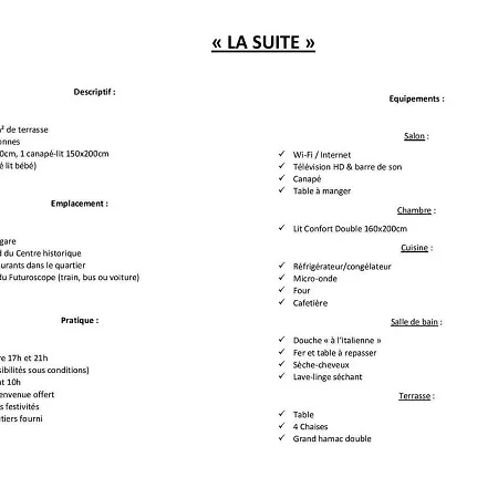 La T2 40m2 Avec Terrasse 1ch-4pers Διαμέρισμα *